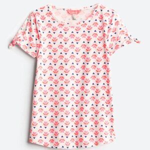 Girl's Liv Tie Sleeve T-shirt Top Sz 4